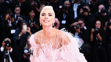 Lady Gaga Is a Walking Fairy Tale at Venice Film Festival in Feathery Pink Valentino Dress