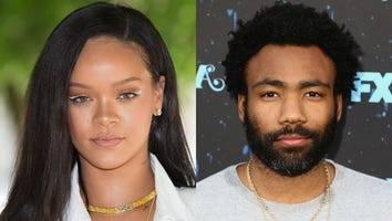Rihanna and Shirtless Donald Glover Pose Together in Mysterious Photo -- And Fans Are Wondering Why!