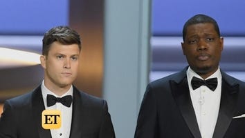 2018 Emmys: Michael Che and Colin Jost Take Aim at 'Roseanne' During Monologue