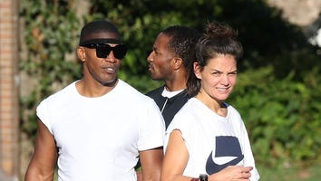 Katie Holmes and Jamie Foxx Work Up a Sweat Together at Gym in Atlanta