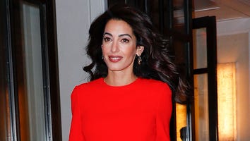 Amal Clooney Is a Gorgeous Lady in Red Ahead of U.N. Event