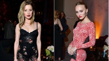 Amber Heard Attends Same TIFF Party as Ex Johnny Depp’s Daughter Lily-Rose Depp