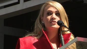 Carrie Underwood Enjoys Sweet Family Moment at Her Hollywood Walk of Fame Ceremony