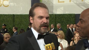What David Harbour 'Messed Up' While Officiating Wedding (Exclusive)