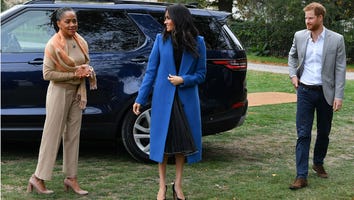 Meghan Markle Joined by Mom Doria Ragland and Prince Harry for Cookbook Event