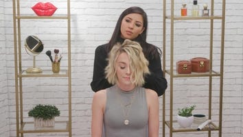 Celebrity Hairstylist Justine Marjan Creates Step-By-Step Beach Waves: Watch! (Exclusive)