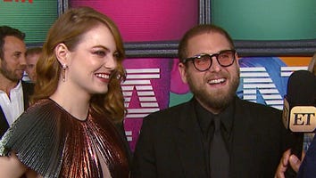 Jonah Hill Gushes Over 'Brilliant' Co-Star Emma Stone (Exclusive)
