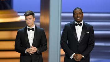 Colin Jost and Michael Che Take Aim at Roseanne Barr in 2018 Emmys Opening Monologue