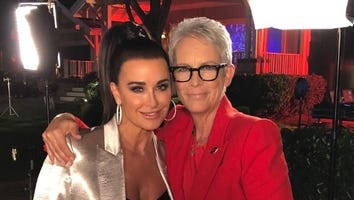 Jamie Lee Curtis Reunites With 'Halloween' Co-Star Kyle Richards 40 Years Later (Exclusive)