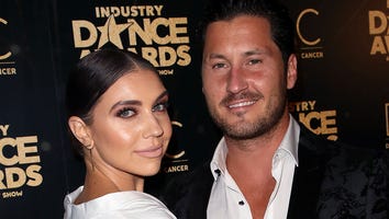 Val Chmerkovskiy Says He's 'Sleeping on the Couch' While Competing Against Jenna Johnson on 'DWTS' (Exclusive)