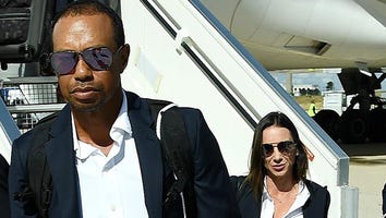 Tiger Woods Gets Kiss From Girlfriend Erica Herman After Winning First Tournament in 5 Years