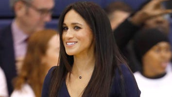 Meghan Markle Swaps Signature Waves for a New Sleek Hairstyle