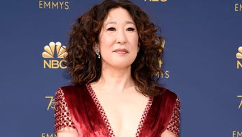 Sandra Oh Embraces Her History-Making Emmy Moment