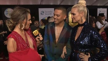 AMAs 2018: Ashlee and Evan Ross Gush Over Jessica Simpson's 'Surprise' Pregnancy (Exclusive)