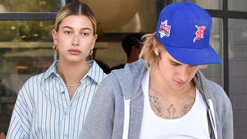 Hailey Baldwin Wears Bold Shirt Dress Look for Breakfast With Justin Bieber: Pics!