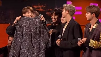 Whoopi Goldberg Literally Gives BTS the Shirt Off Her Back