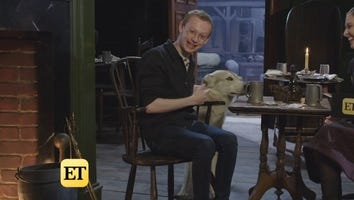 'Outlander' Pup Rollo Crashes Our Interview With John Bell & It's Seriously the Cutest Thing Ever! (Exclusive)