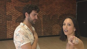 Watch 'DWTS' duo Juan Pablo Di Pace and Cheryl Burke Play Fun Rapid Fire Game (Exclusive)