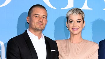 Orlando Bloom Reacts to Katy Perry Striking a Sultry Pose With a Shirtless Justin Bieber Poster