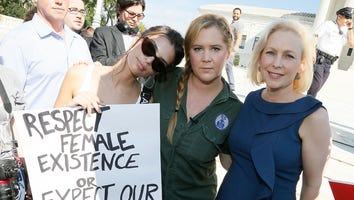 Amy Schumer and Emily Ratajkowski Detained at Brett Kavanaugh Protest