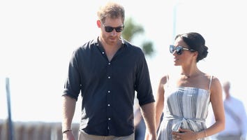 Meghan Markle Cradles Baby Bump as She and Prince Harry Visit Fraser Island During Royal Tour