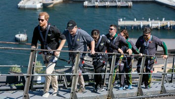Prince Harry Climbs to the Top of the Sydney Harbour Bridge With Invictus Games Team