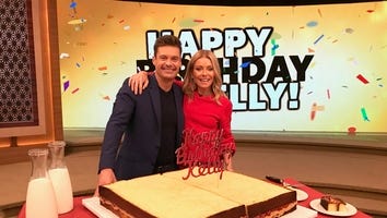 Kelly Ripa Gets Surprised With a Huge PB&J Sandwich Cake on Her 48th Birthday
