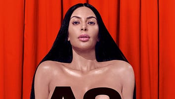 Kim Kardashian Poses in Only Her Underwear in Anime-Inspired Photo Shoot