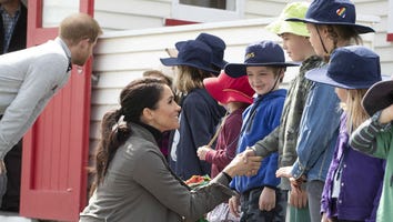 Meghan Markle Gives Local School Children Her Leftover Sweets in Cute New Zealand Visit