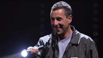 Adam Sandler's First Comedy Special Since 1996 Includes His Dog and a Performance in the Subway
