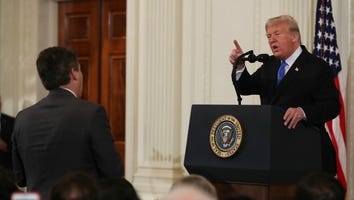 Stars React to Donald Trump's Treatment of CNN's Jim Acosta Following Heated Press Conference