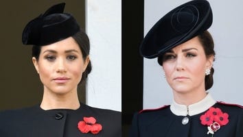 Meghan Markle and Kate Middleton Join the Queen for Somber Remembrance Day Ceremony
