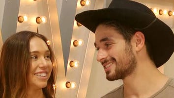 Inside Alexis Ren and Alan Bersten's 'DWTS' Country Night Rehearsals (Exclusive)