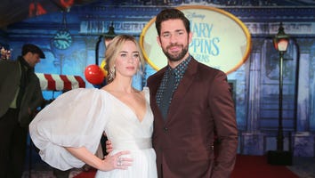 Emily Blunt and John Krasinski Look Sweeter Than a Spoonful of Sugar at 'Mary Poppins Returns' Premiere