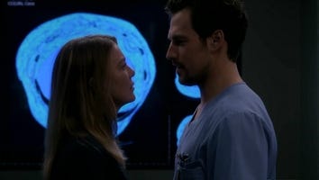 'Grey's Anatomy': Meredith and DeLuca Heat Things Up in Fall Finale -- Is a Romance Really Happening?