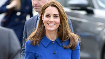 Kate Middleton Looks Regal in Recycled Royal Blue Dress While Out With Prince William