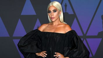 Lady Gaga Gives Off Supreme Court Justice Ruth Bader Ginsburg Vibes in Black Gown