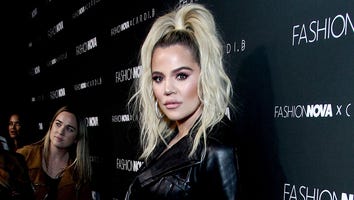 Khloe Kardashian Gives Tristan Thompson a Midnight Kiss on New Year's Eve