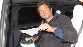 Bradley Cooper Shows Up to Support Irina Shayk at Versace Fashion Show