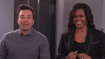 Michelle Obama and Jimmy Fallon Surprise Fans in Elevator With Their Jump Rope Skills