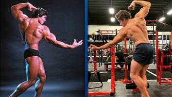 Arnold Schwarzenegger's Son Joseph Baena Looks Just Like Him in the Gym!