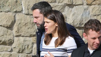 Ben Affleck and Jennifer Garner Chat Together After Family Church Service: Pics