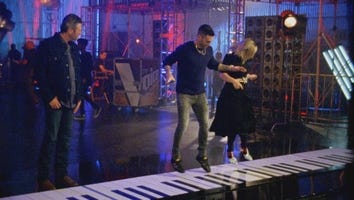 'The Voice' Season 16: Watch the Coaches Play a Giant Piano! (Exclusive)