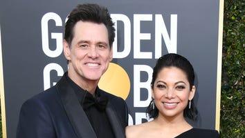 Jim Carrey Can't Stop Gushing Over New Girlfriend Ginger Gonzaga on 2019 Golden Globes Red Carpet (Exclusive)