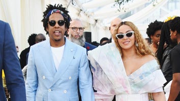 Beyoncé and JAY-Z Color Coordinate in Stylish Pastel Looks for Roc Nation Brunch