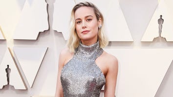 Brie Larson Sparkles in Silver on 2019 Oscars Red Carpet