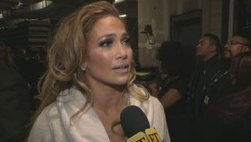 GRAMMYs: Jennifer Lopez Tears Up Backstage After Motown Tribute (Exclusive)