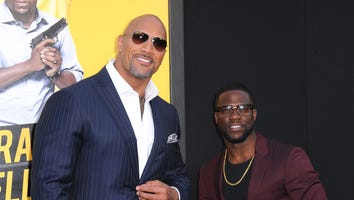 Dwayne Johnson Trolls Kevin Hart By Saying He Was the Oscars' 'First Choice' for Host