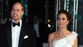 Kate Middleton Is a Vision in a White Gown at BAFTAs With Prince William