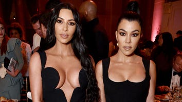 Kim and Kourtney Kardashian Rock Their Most Revealing Red Carpet Looks Yet